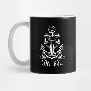 On Cruise Control Funny Summer Cruise Vacation Mug